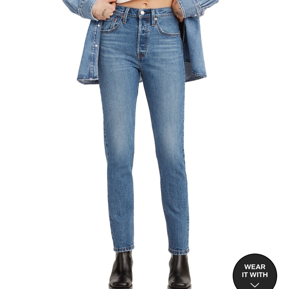 Women's 501 High Rise Skinny Jeans- never worn!